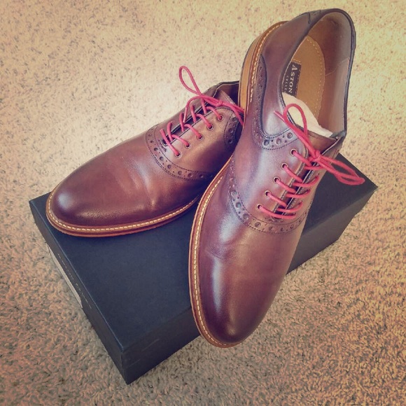 aston grey ybilia saddle oxford